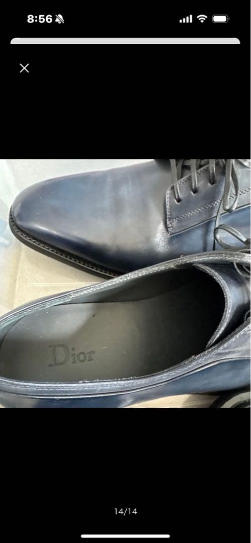 DIOR メンズ　ローファー　41