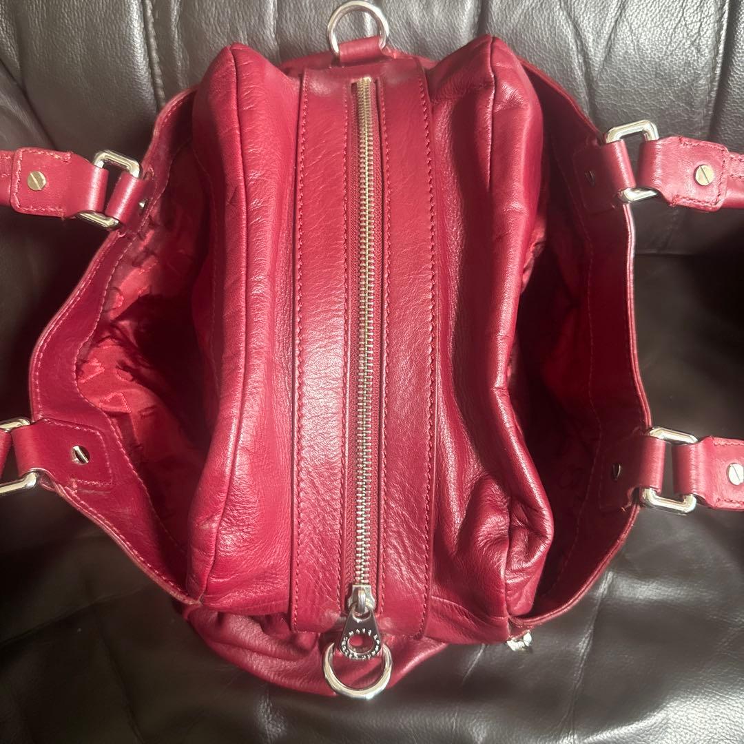 マークバイマークジェイコブス　レザー　ハンドバッグ