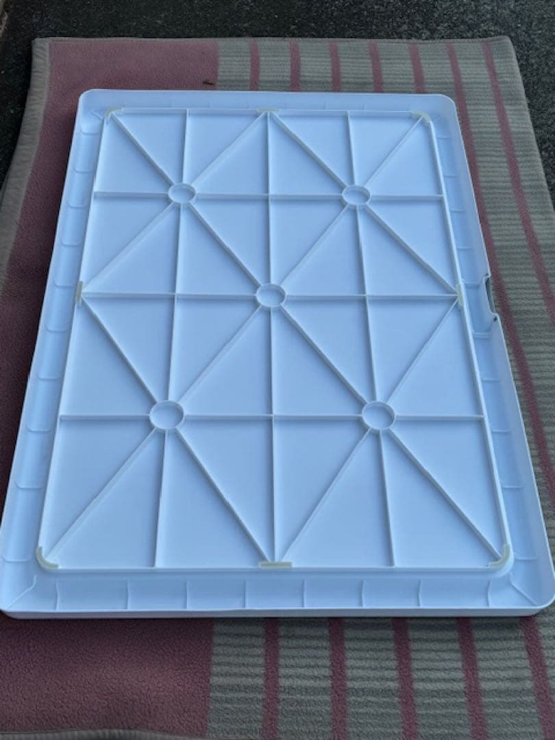 INULABO(イヌラボ) 犬 トイレ トレー 高床式 ホワイトSWサイズ取説付