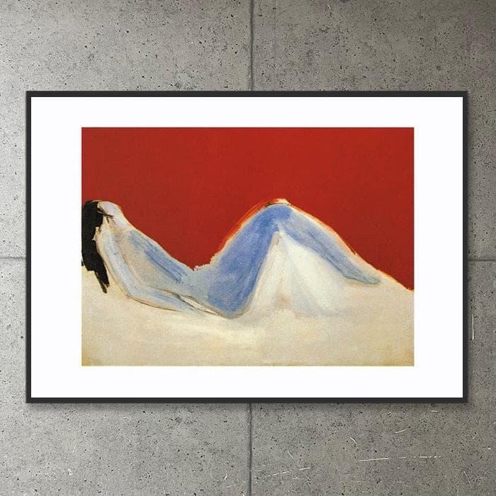 額装品/RECLINING NUDE/ニコラ ド スタール/ポスター/インテリア