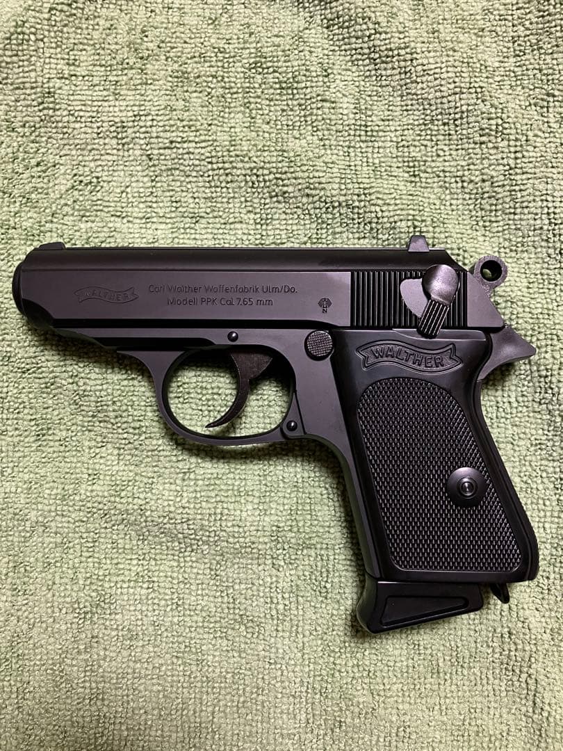 【新品未使用】 マルゼン ワルサーPPK ガスブローバック ブラック