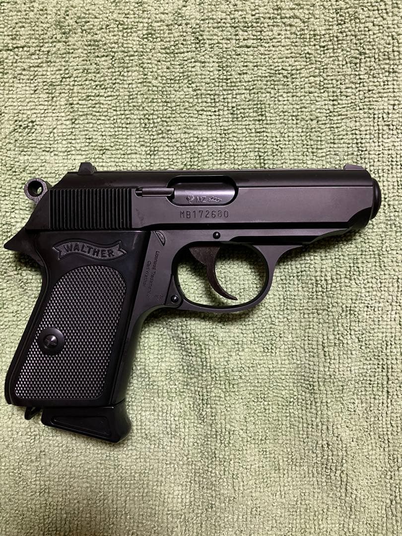 【新品未使用】 マルゼン ワルサーPPK ガスブローバック ブラック