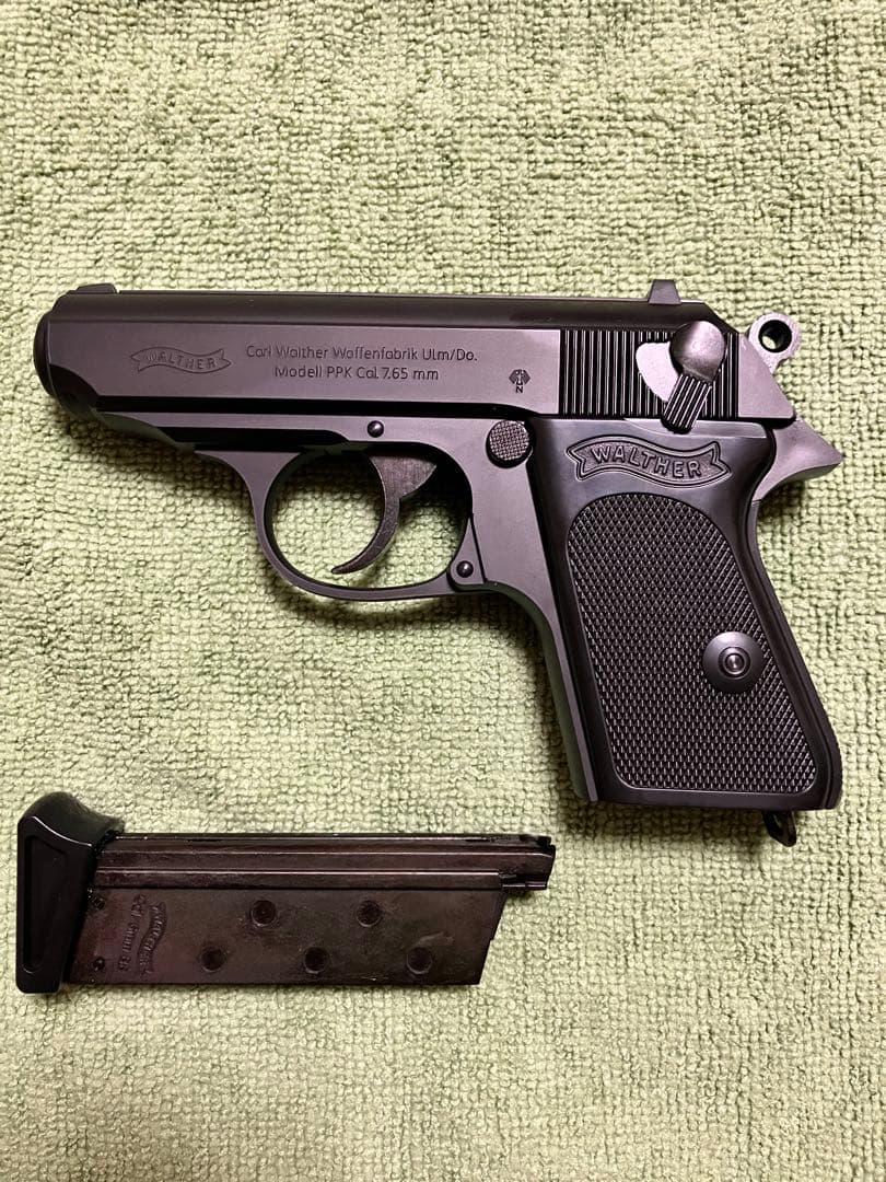 【新品未使用】 マルゼン ワルサーPPK ガスブローバック ブラック