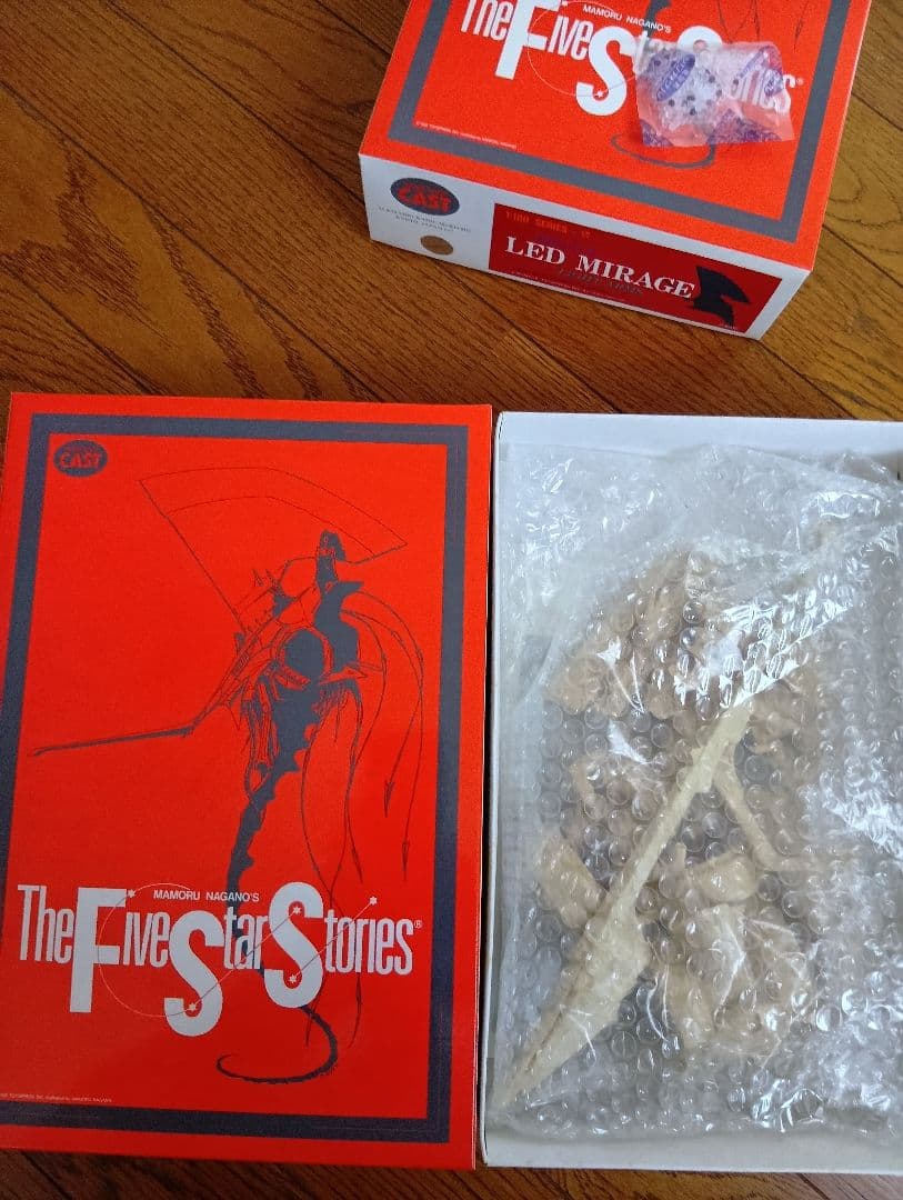 ワークショップキャスト　1/100レッドミラージュ＆フレームユニット