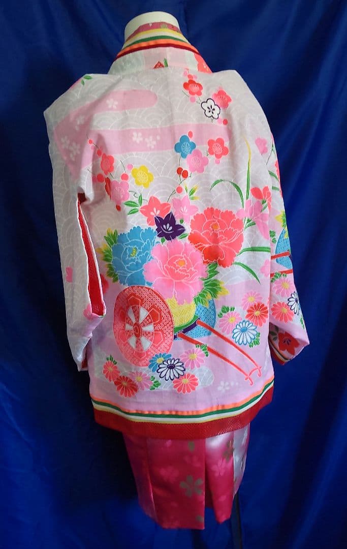 ハンドメイド　十二単風羽織り