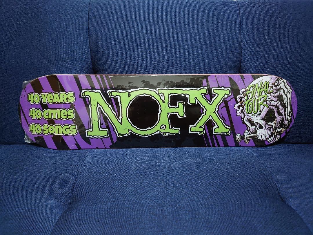 NOFX 40周年記念スケートボードデッキ