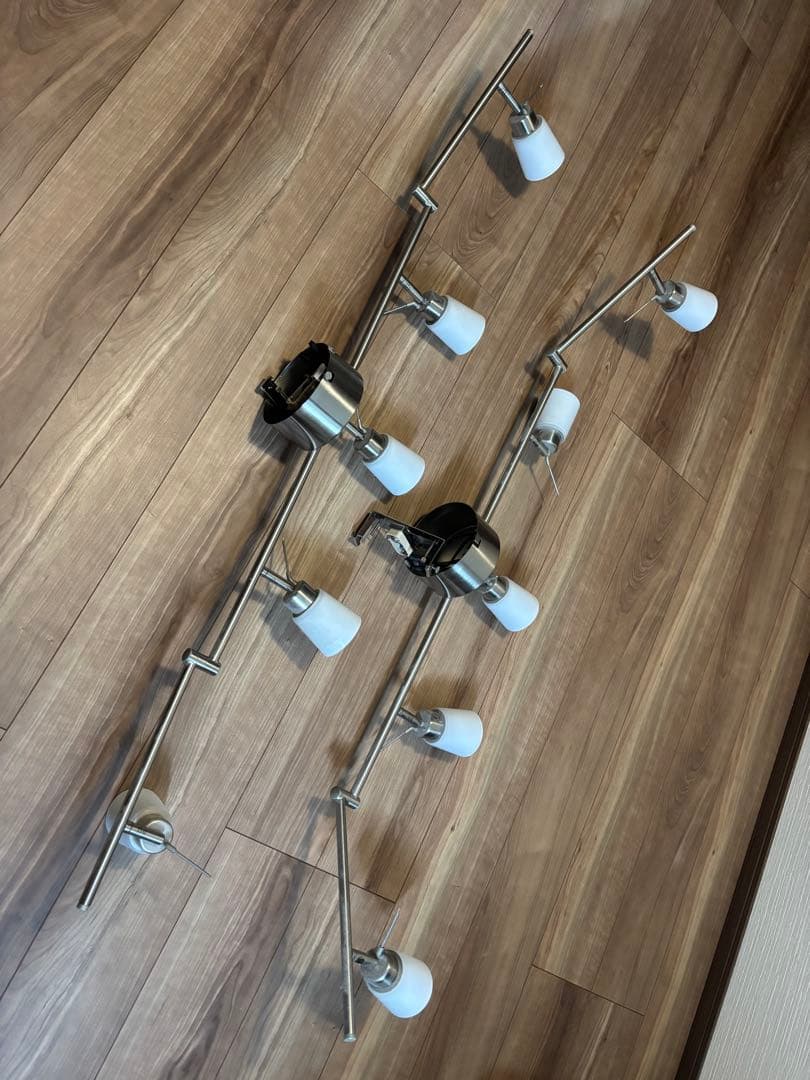 シーリングスポットライト 5スポット　IKEA ２つセット おしゃれ 天井照明