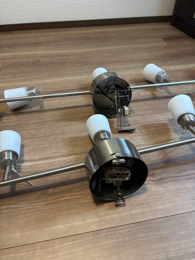 シーリングスポットライト 5スポット　IKEA ２つセット おしゃれ 天井照明