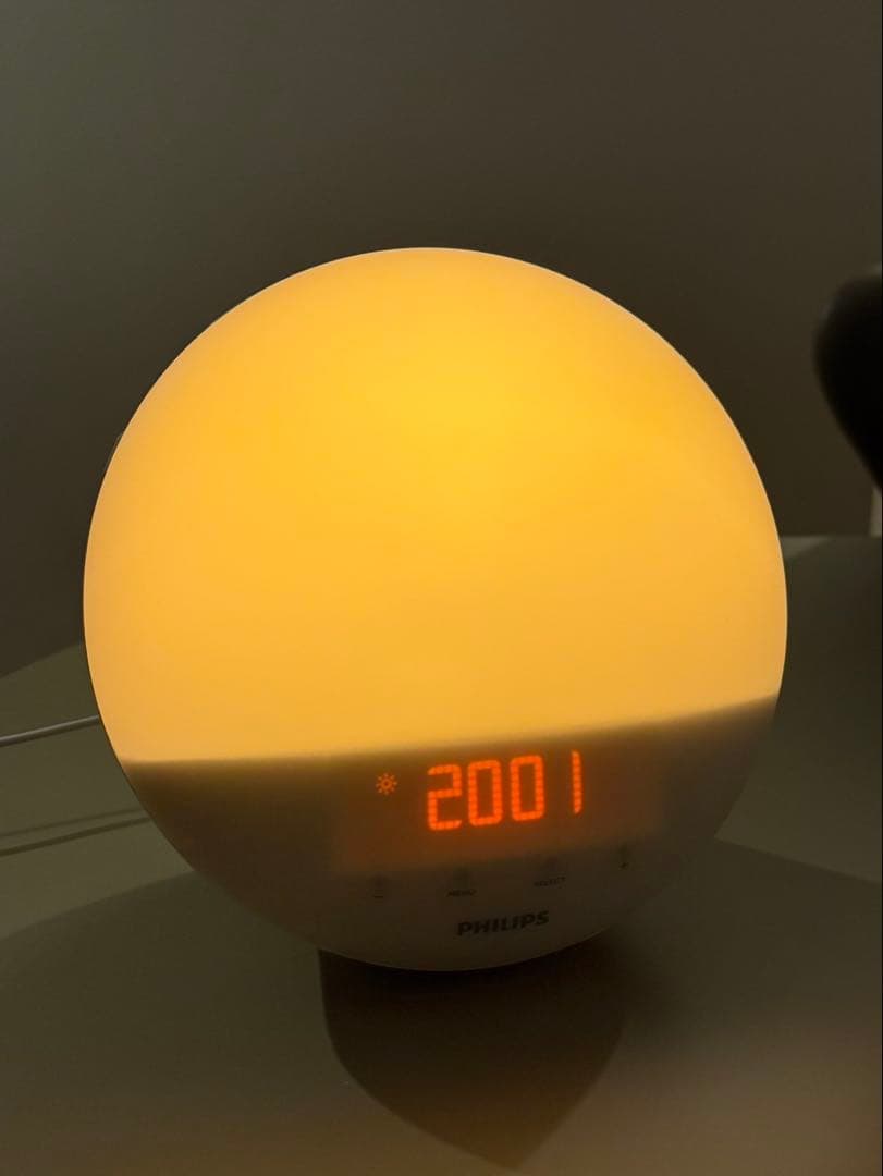 PHILIPS ウェイクアップライト 光目覚ましHF3519/15