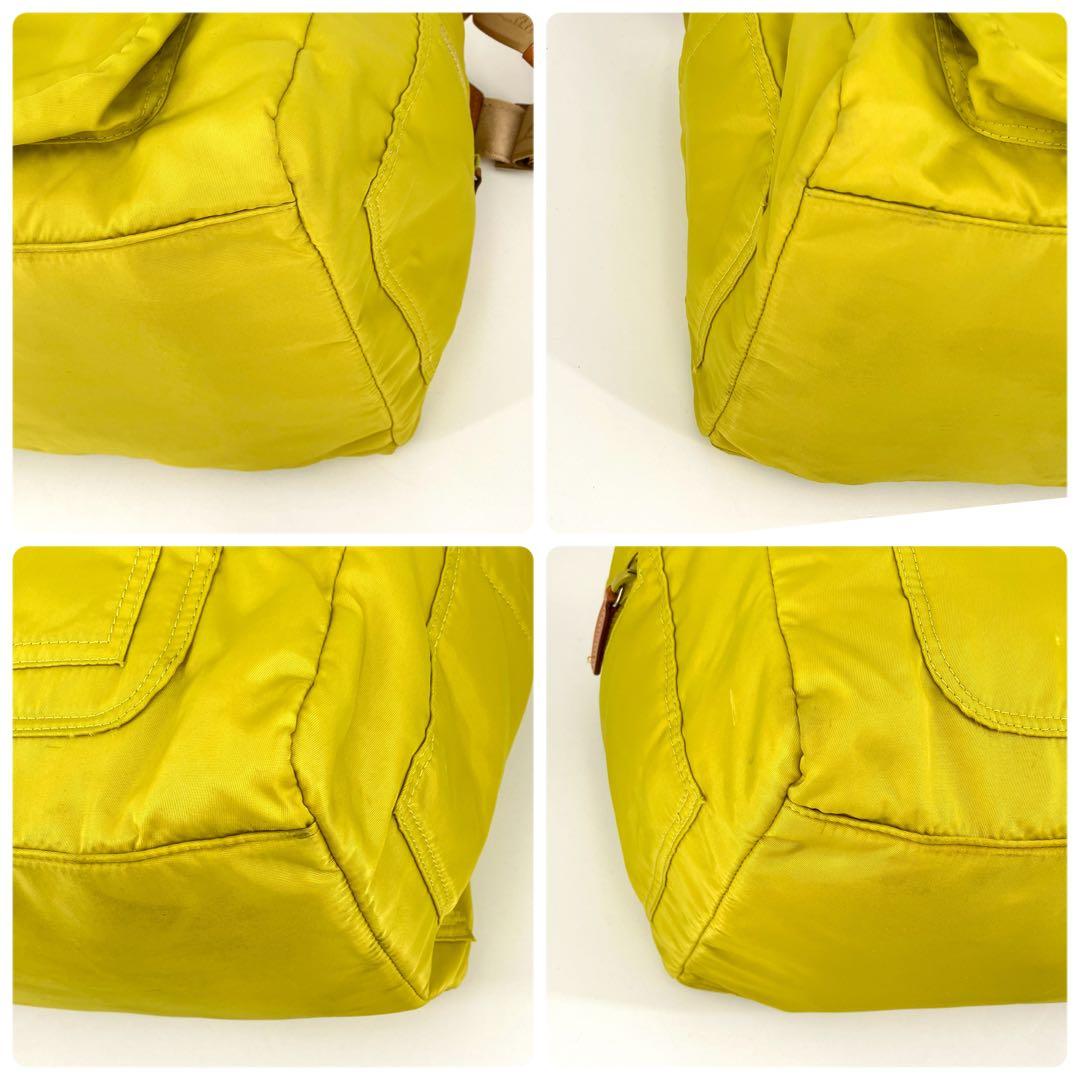 ラナイトランジット 2way ボストンバッグ ハンド 収納多数 大容量 イエロー