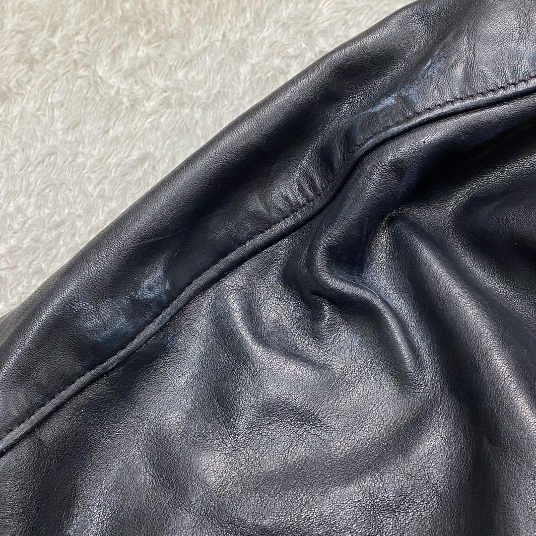 希少　Schott ショット　フライトジャケット　G-1 ブラック　184SM