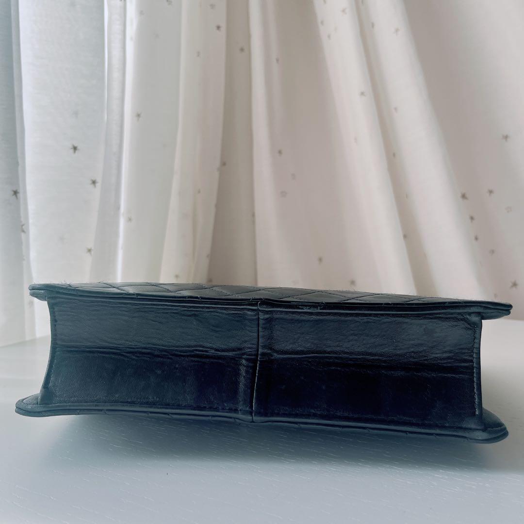 最終価格　CHANELシャネルマトラッセラムスキンショルダーバッグ