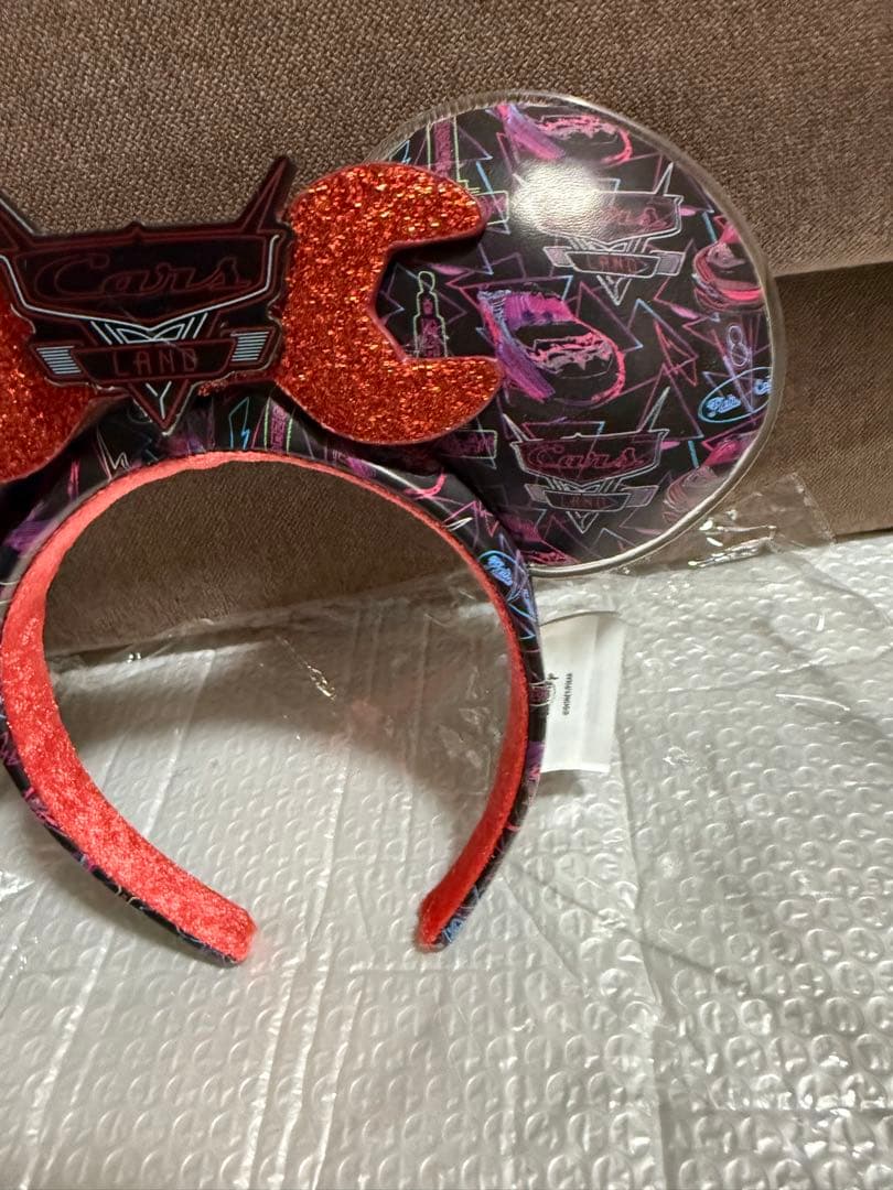 海外限定Cars Land 光るカチューシャカリフォルニアディズニー