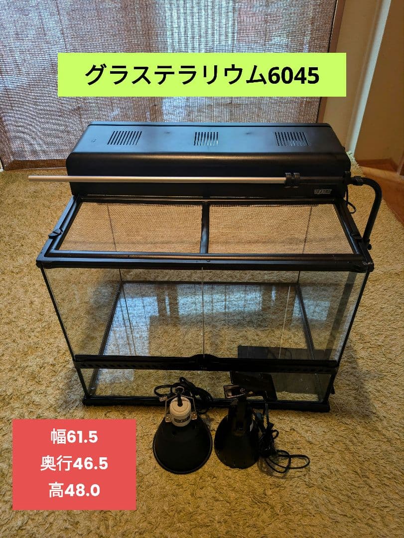 （引取限定）爬虫類ケージセット