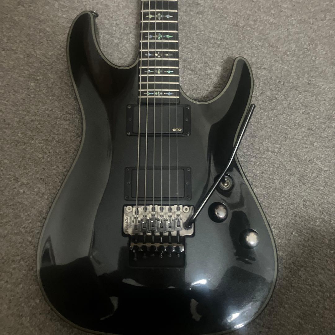 schecter AD-DM-EL-FR メタルブラック MOD