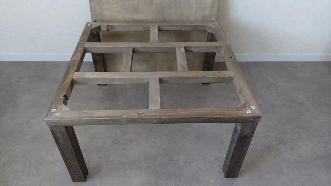 ブロ　こたつテーブル製作