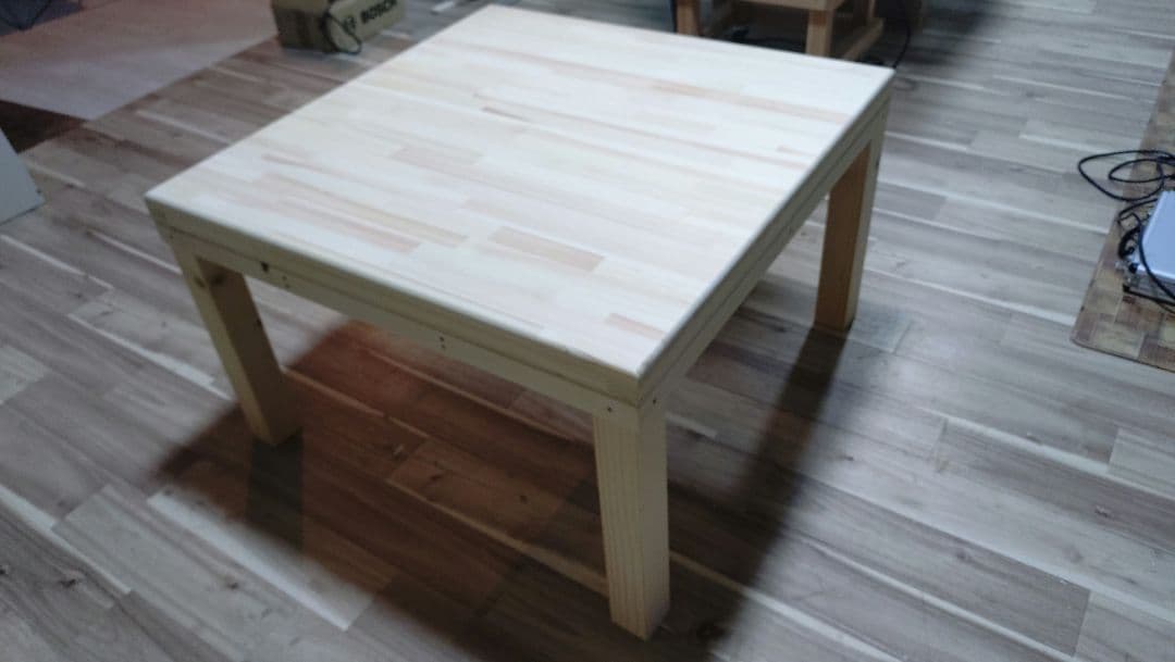 ブロ　こたつテーブル製作