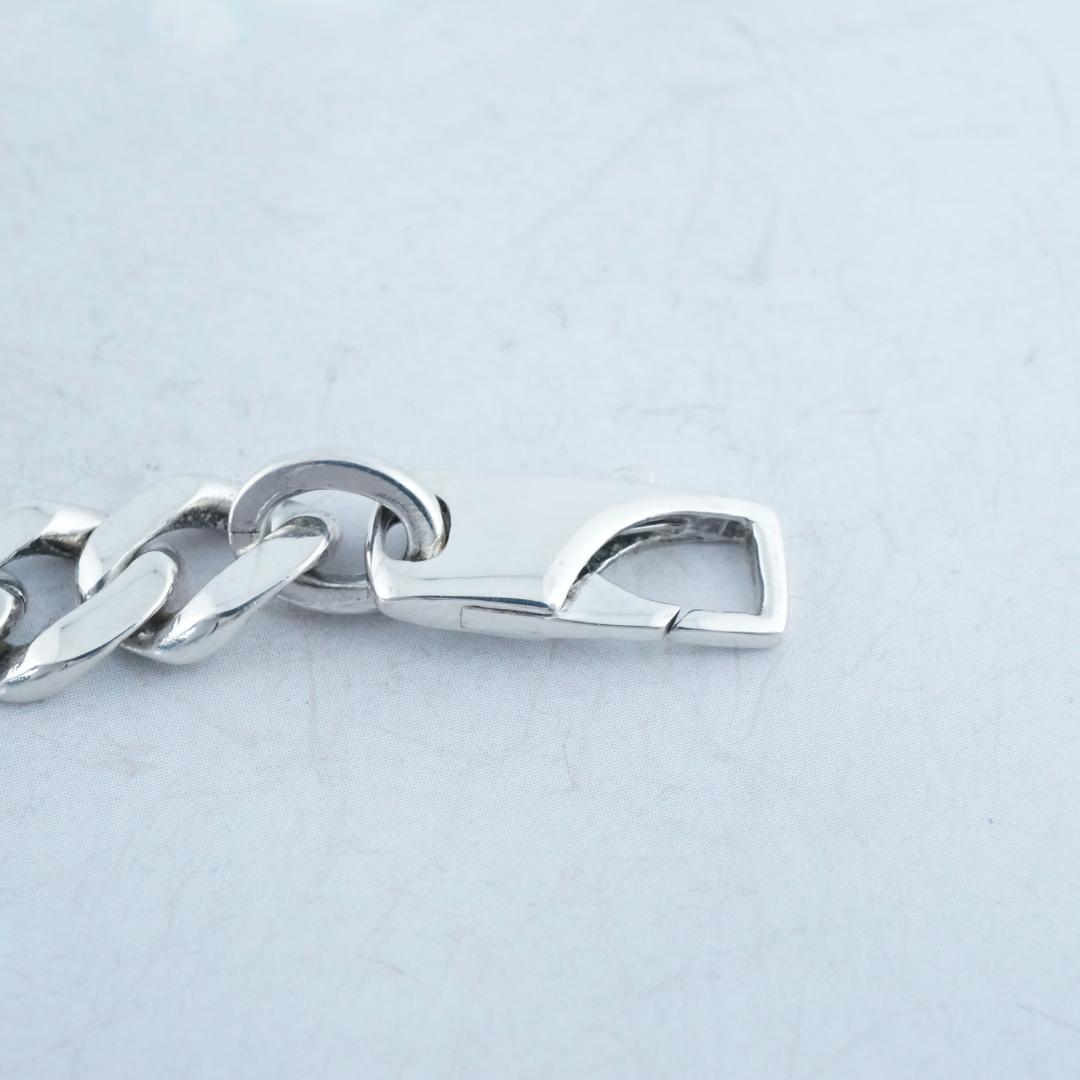 ロクスタ様 　新品仕上 グッチ Gロゴ SV925 チェーン ブレスレット 19