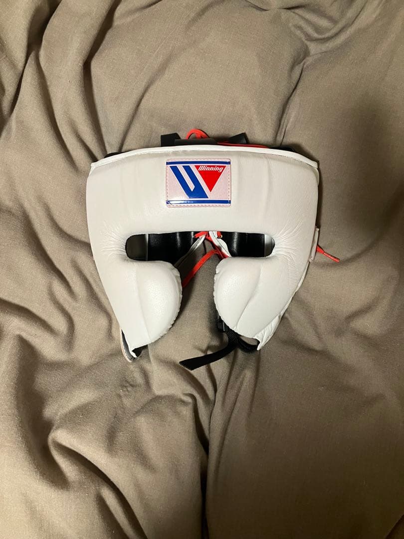 winning ヘッドギア　ホワイト　sizeL