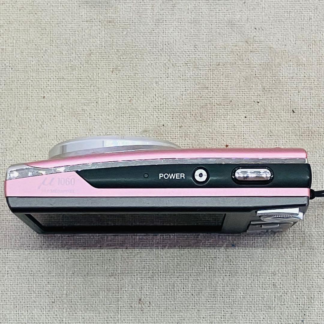 OLYMPUS (オリンパス) コンパクトデジタルカメラ μ1060 ピンク