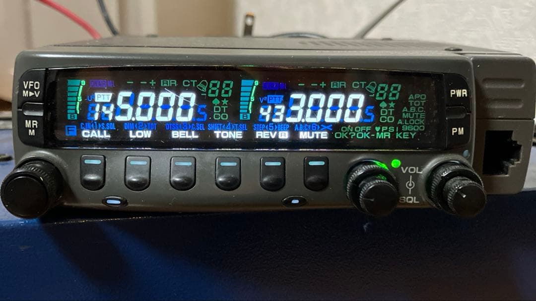 ケンウッド　144/430MHz帯モービル　TM-733GS