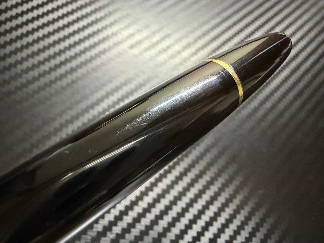 美品 モンブラン マイスターシュテュック 146 14C 全金 EF 万年筆