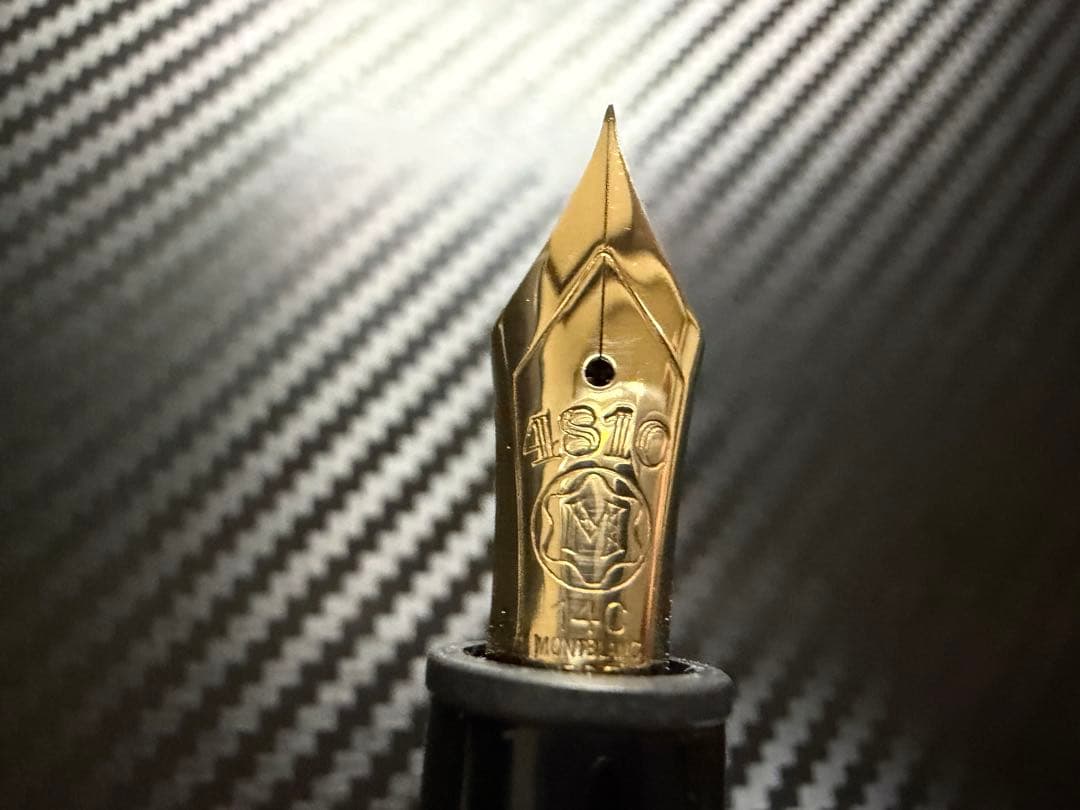 美品 モンブラン マイスターシュテュック 146 14C 全金 EF 万年筆