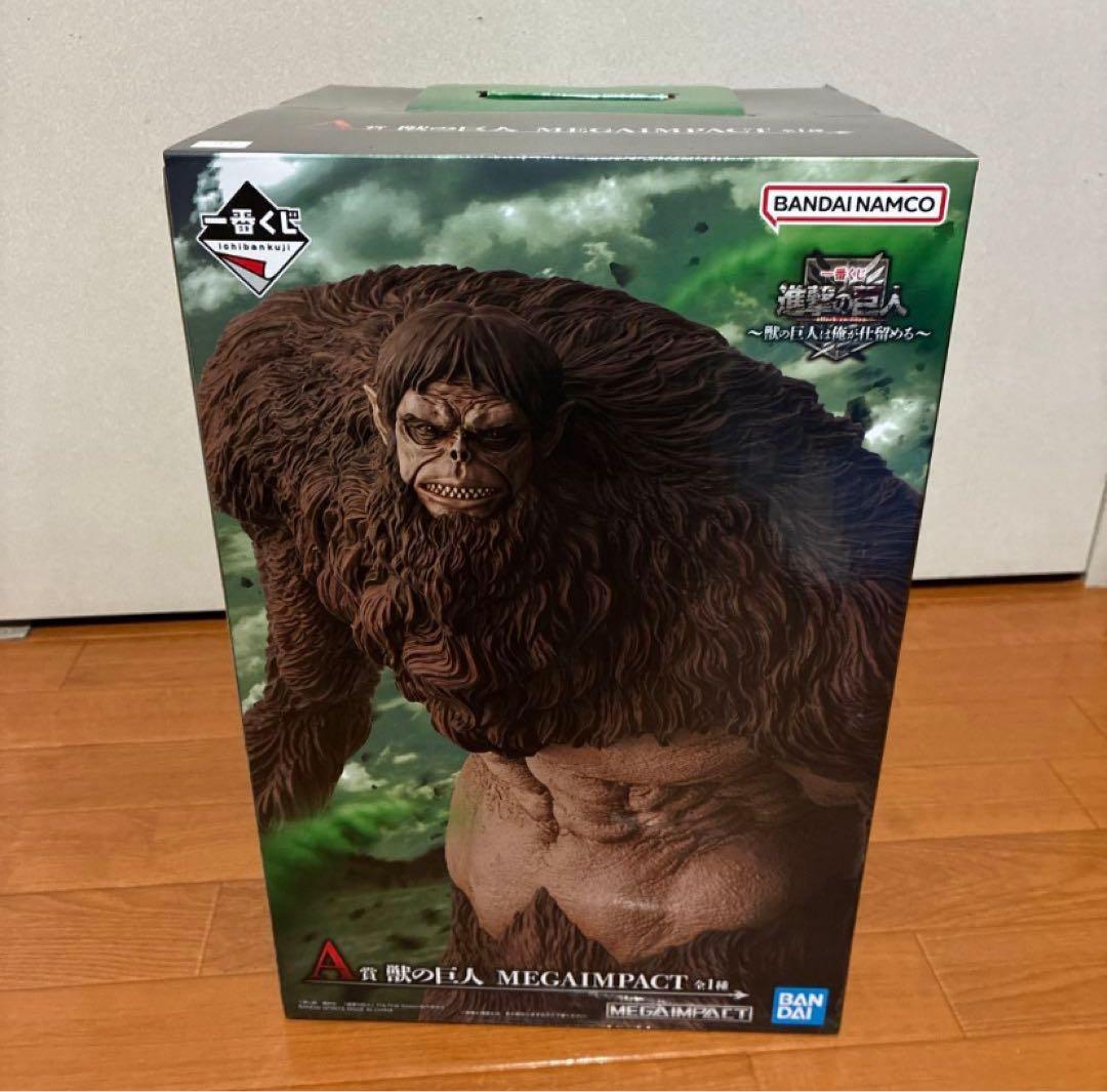 一番くじ　進撃の巨人 ～獣の巨人は俺が仕留める～ A賞 獣の巨人　フィギュア
