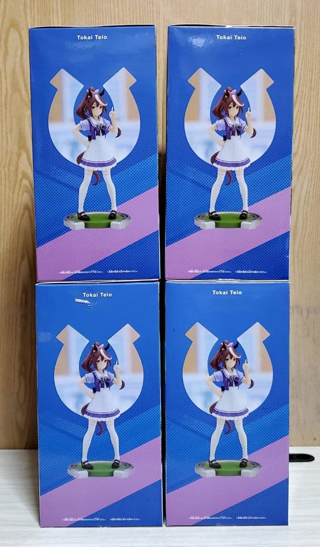 ウマ娘 プリティーダービー フィギュア トウカイテイオー 制服 4点セット