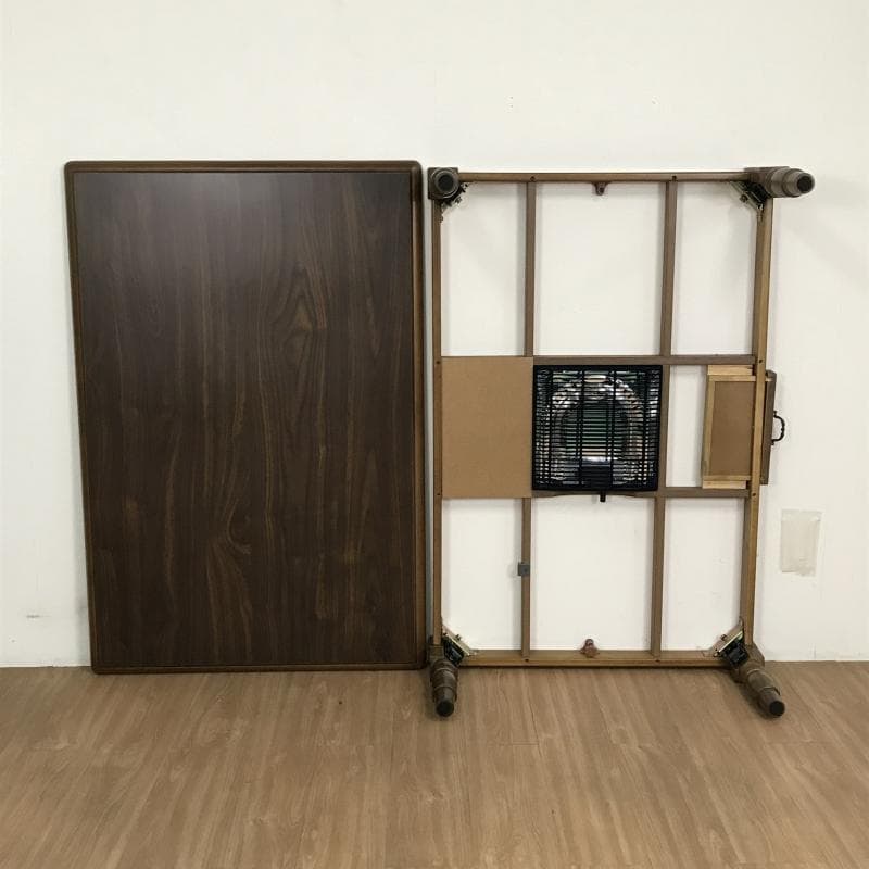 【新品】 アンティーク調　折れ脚 こたつ120 WNT【アウトレット】
