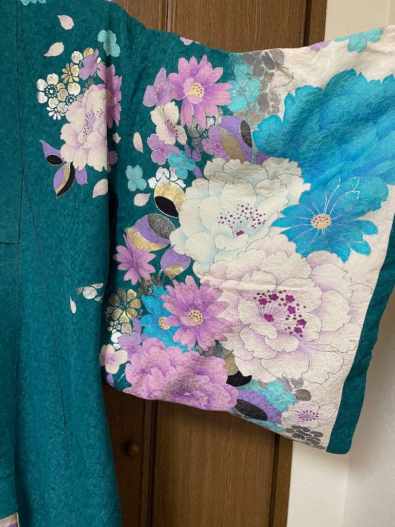 大衆演劇女形(裾ひき正絹)帯付き