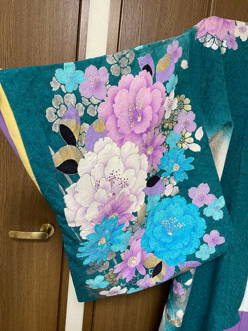 大衆演劇女形(裾ひき正絹)帯付き