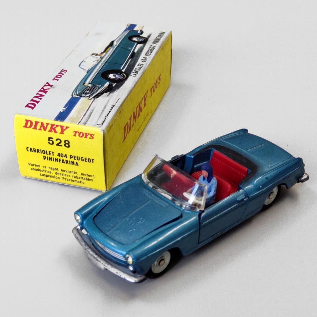 プジョー 404 カブリオレ - フランス ディンキートイズ #528