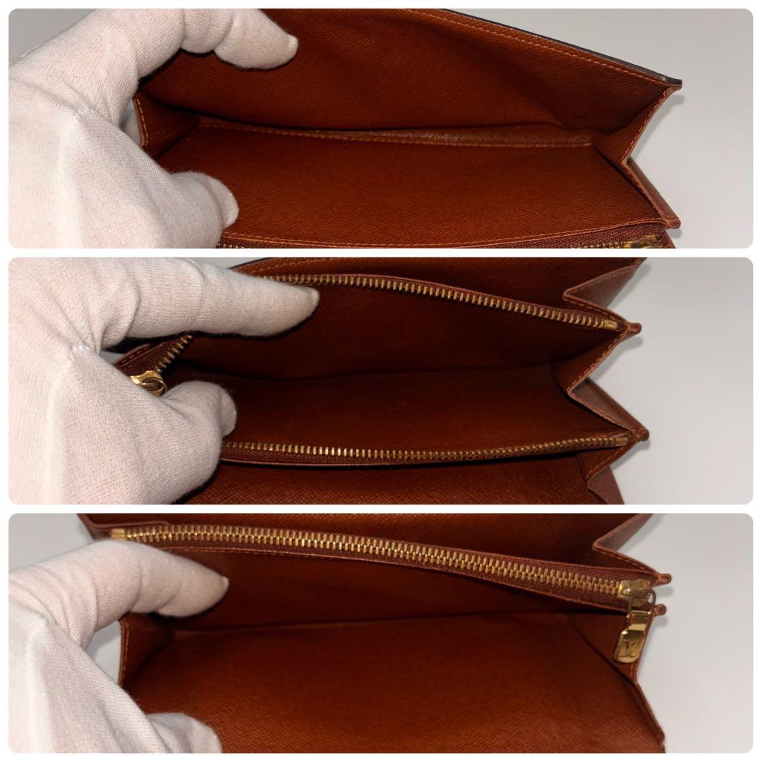 【鑑定済み】ルイヴィトン✨ポルトフォイユサラ✨長財布 モノグラム 二つ折り財布