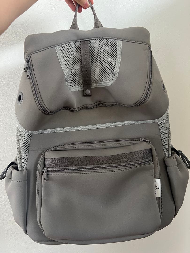 citydog / シティドッグネオプレーン　アイスグレー　リュック Mサイズ