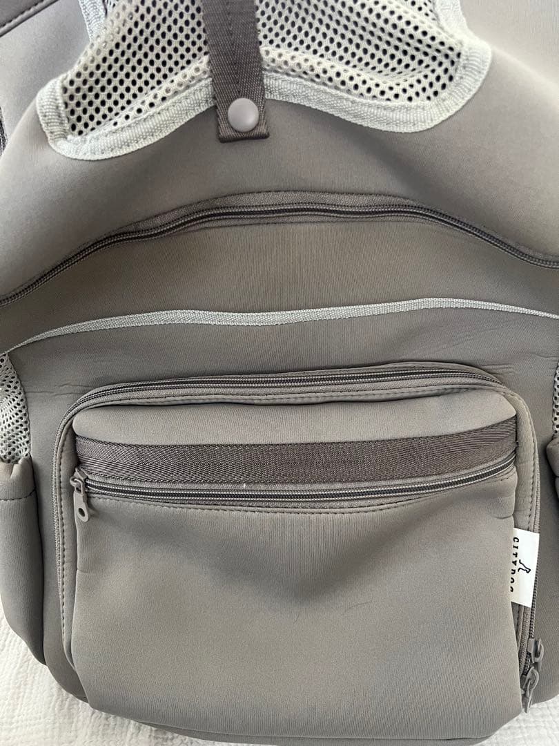 citydog / シティドッグネオプレーン　アイスグレー　リュック Mサイズ