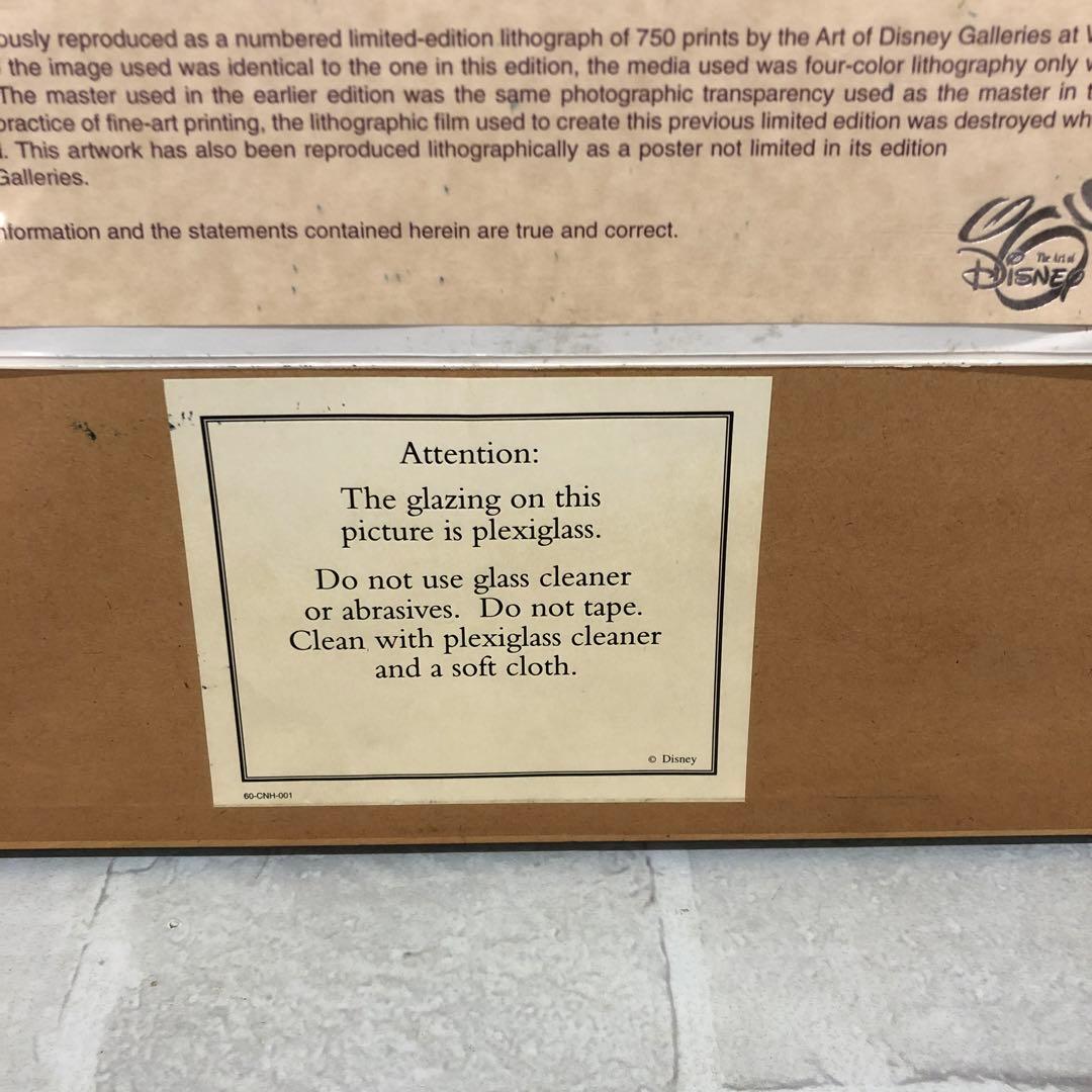 M4026 ミッキーマウス 生誕70周年記念アートフレーム　シリアルナンバー入り