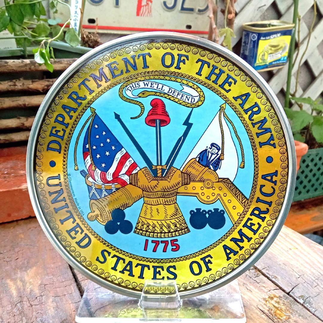新品アメリカ陸軍省 エンブレム ステンドグラス グラスマスターズ社