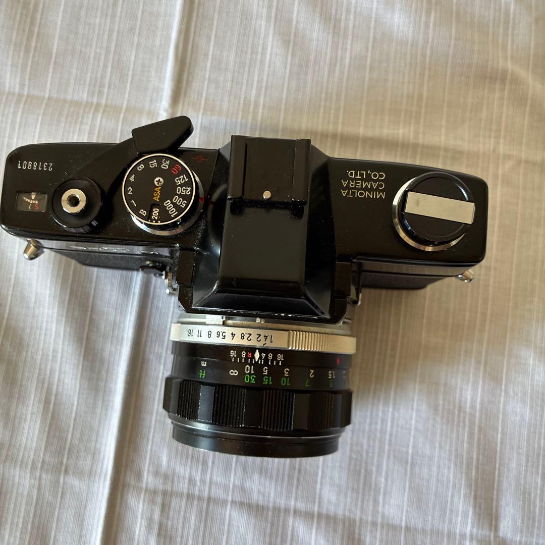 フィルムカメラ Minolta srt101 MC ROKKOR PF 58mm f1.4