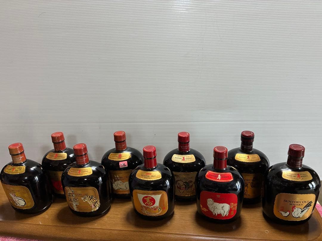 サントリーオールドウイスキー 9本セット