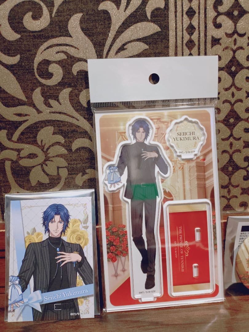 新テニスの王子様　イオン　幸村　アクリルスタンド　缶バッジ　ロゼット