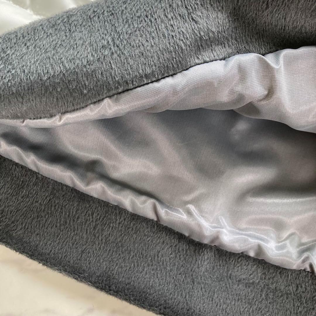 定価41800円【新品】レディース36ランバンスポール 中綿キルトスカート白