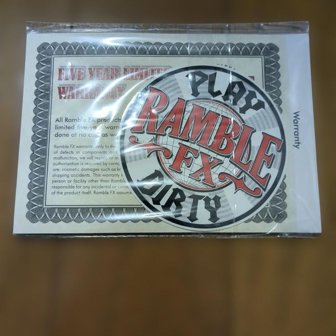 ギター Ramble FX Twin Bender V3