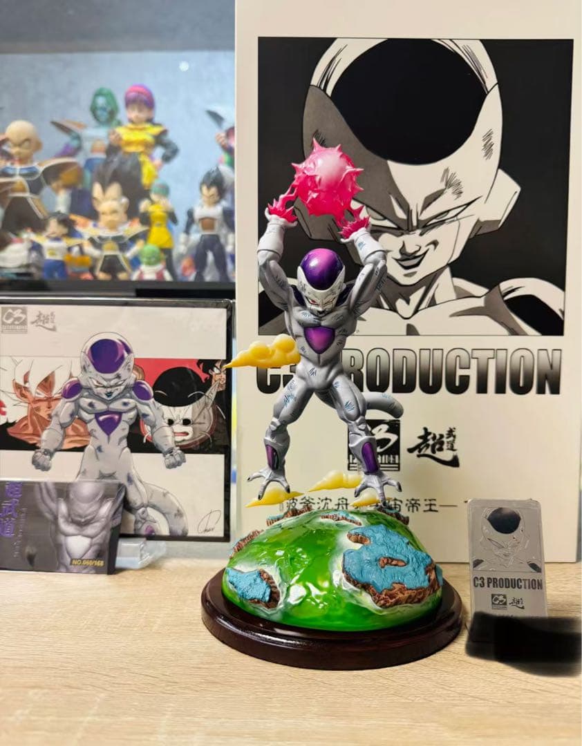 ドラゴンボール フリーザ ガレキ ガレージキット スタチューX⑤④