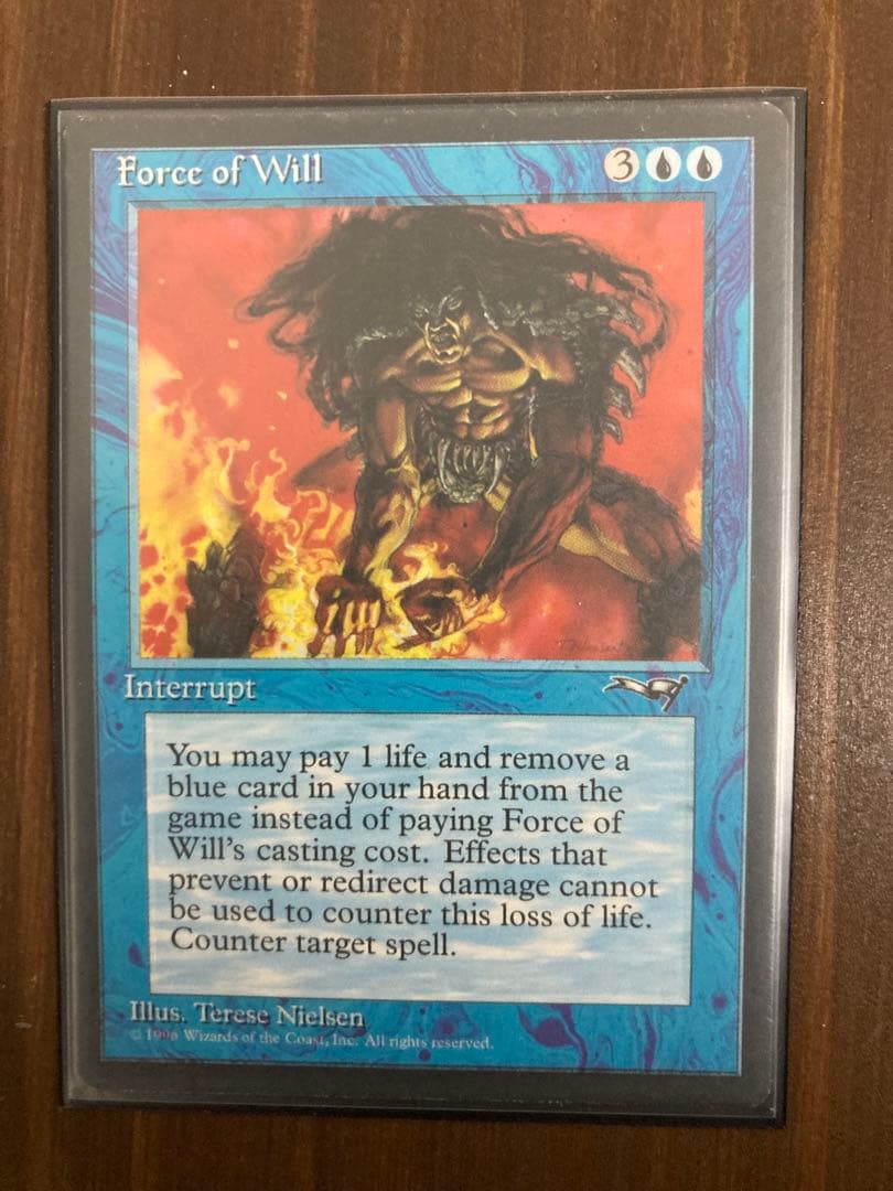 Force of Will MTG 意思の力　a