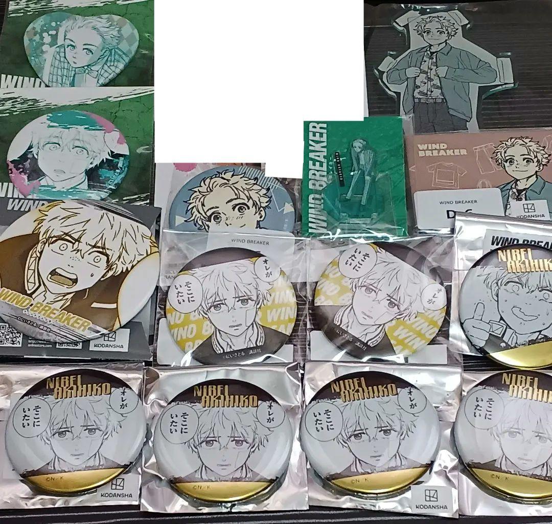 WIND BREAKER 　楡井明彦　アクスタ　缶バッジ　くじメイト　一番くじ