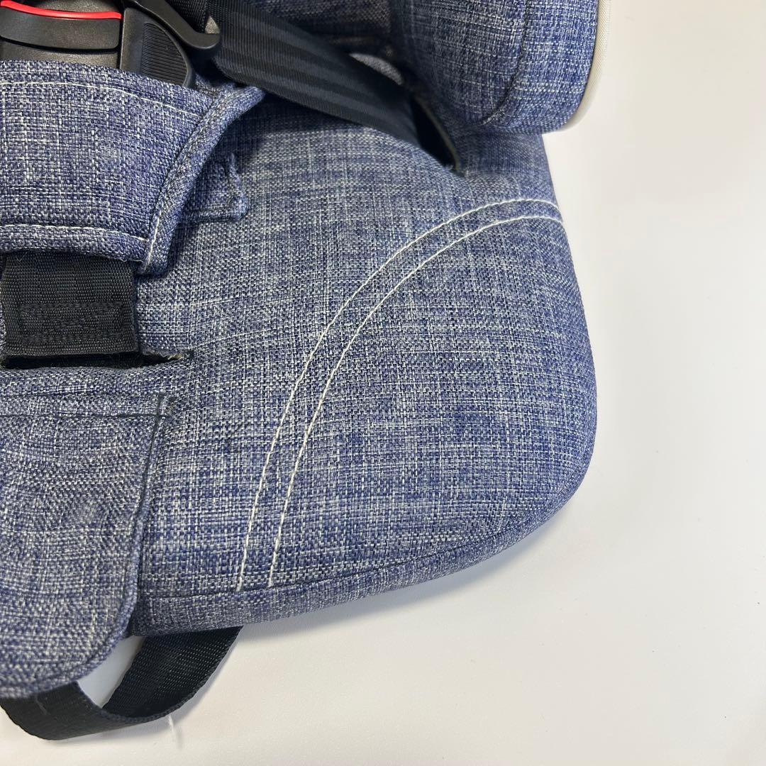 【極美品】日本育児 ジュニアシート トラベルベスト EC プラス デニム