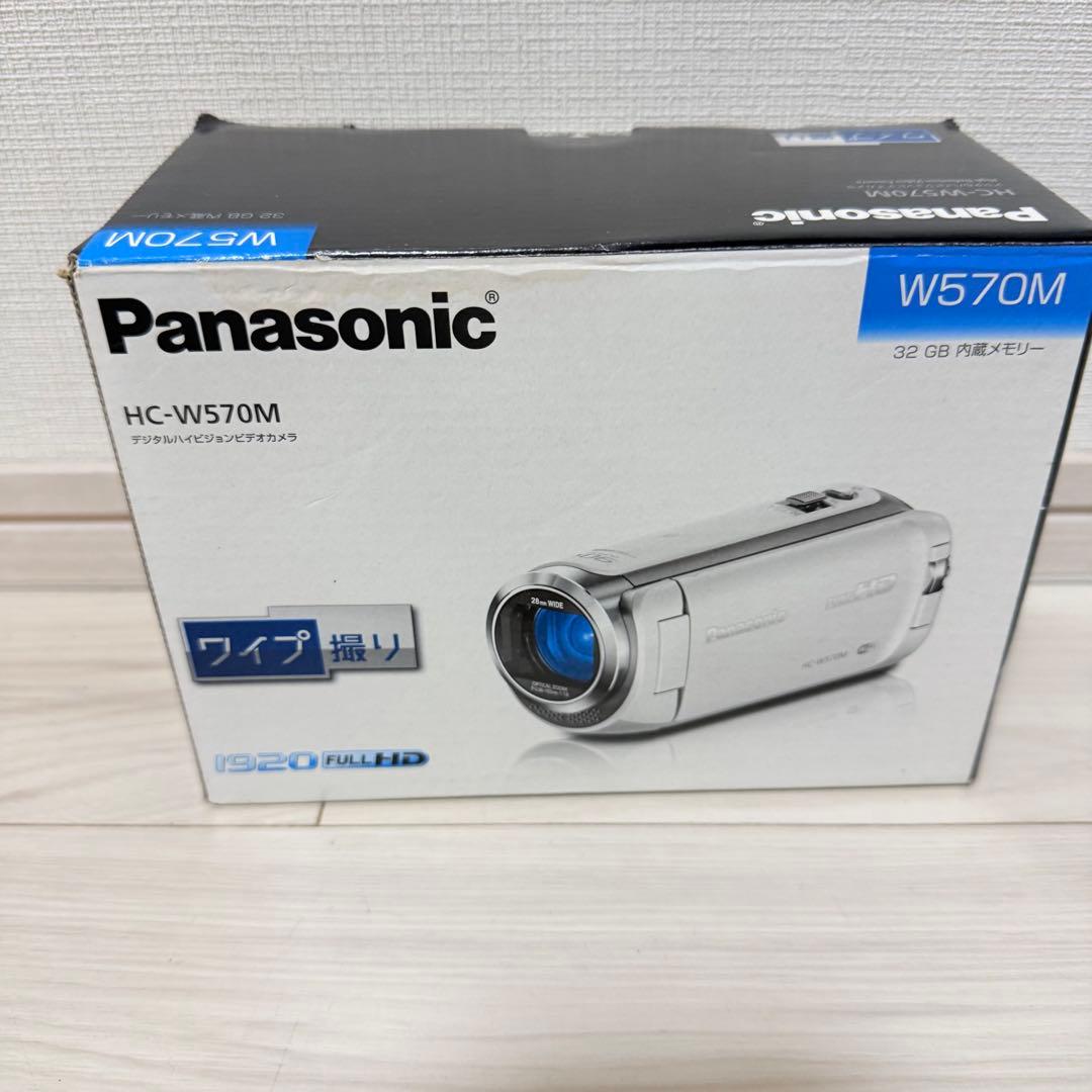 【極美品】Panasonic HDビデオカメラ HC-W570M ブラウン