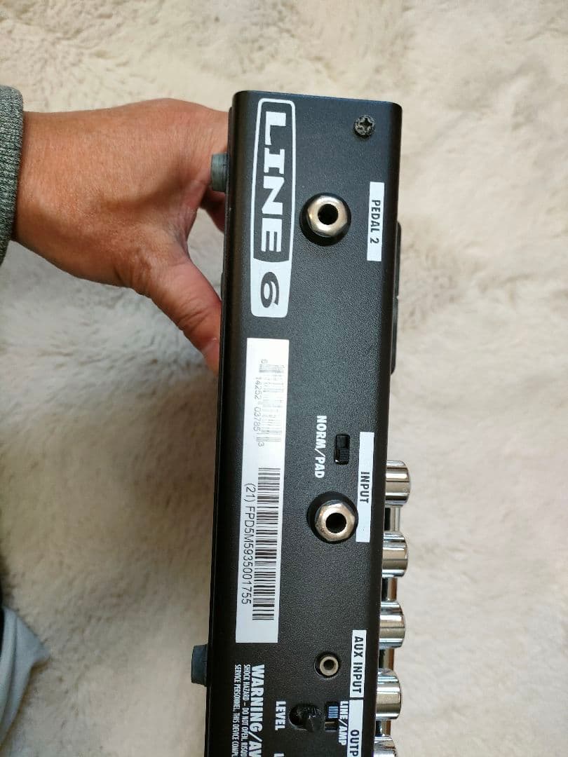 エフェクターセットLINE6 POD XT LIVE+ZOOM G3