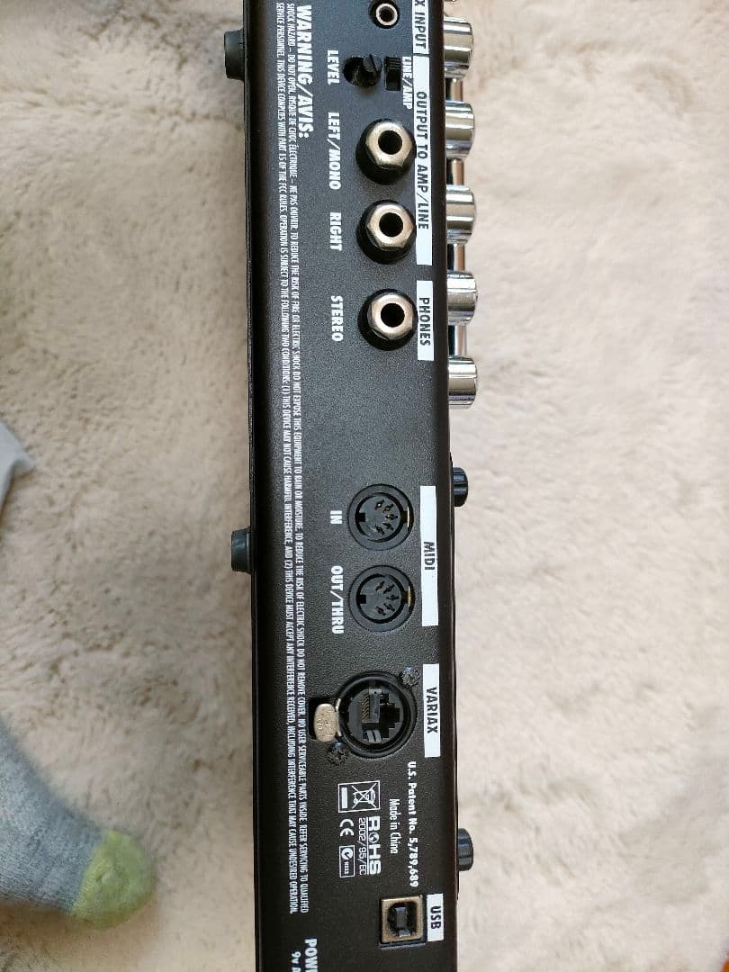 エフェクターセットLINE6 POD XT LIVE+ZOOM G3